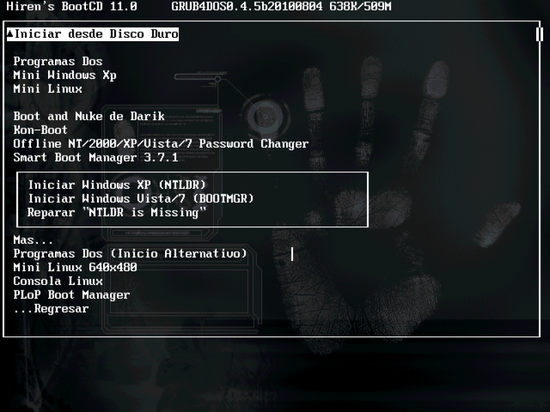 Pengalaman Menggunakan Hiren Boot CD 15.1