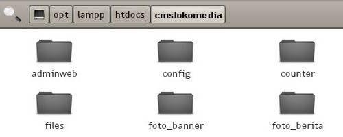 Installasi cms lokomedia di linux